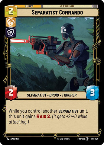 Separatist Commando (180/257) (180/257) [Twilight of the Republic]