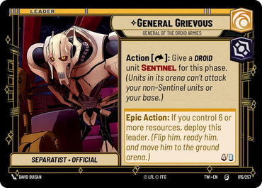 General Grievous - General of the Droid Armies (015/257) (015/257) [Twilight of the Republic]
