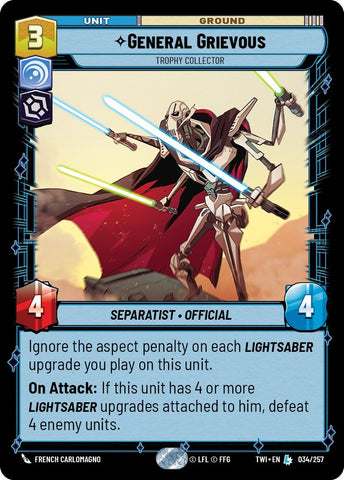 General Grievous - Trophy Collector (034/257) (034/257) [Twilight of the Republic]