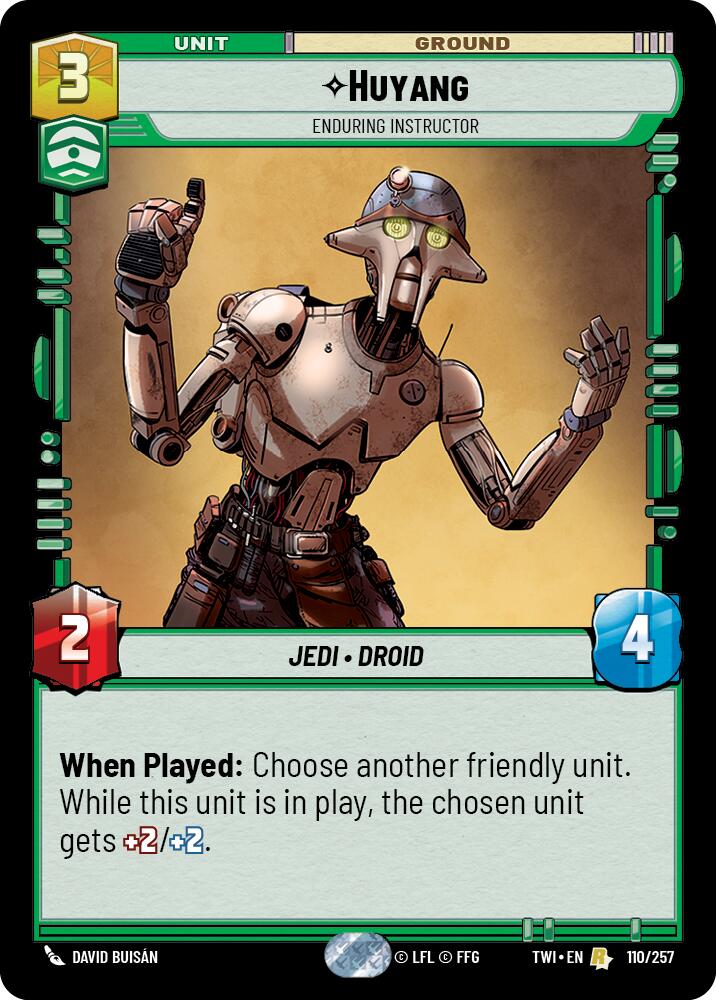 Huyang - Enduring Instructor (110/257) (110/257) [Twilight of the Republic]