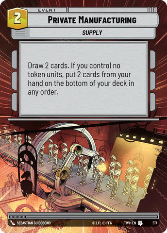 Private Manufacturing (517) (Hyperspace) (517) [Twilight of the Republic]