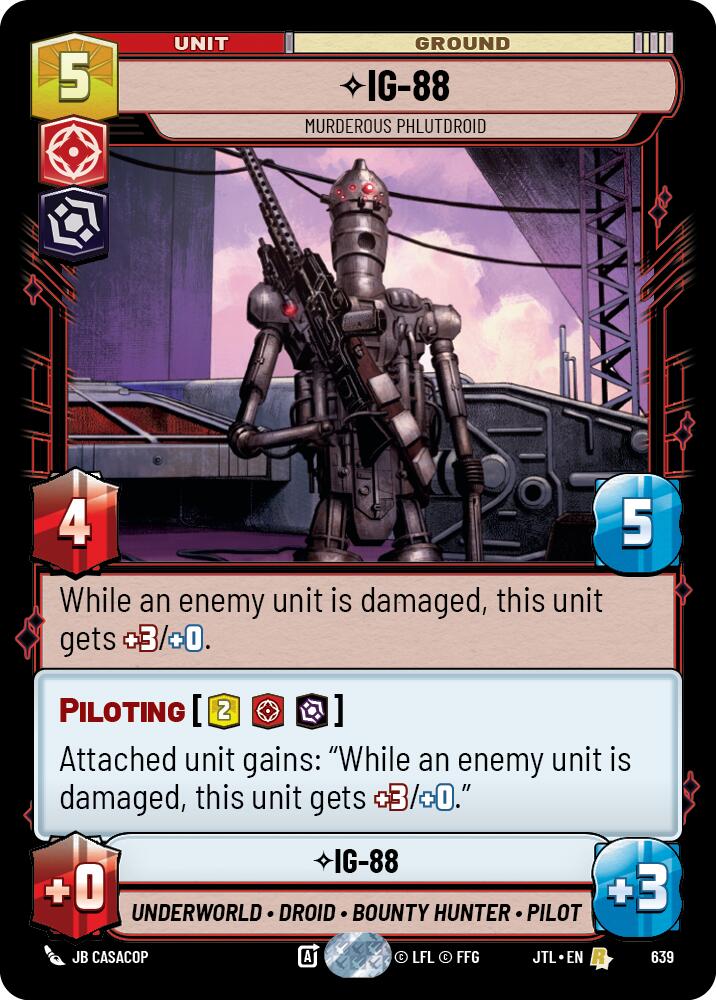 IG-88 - Murderous Phlutdroid (639) (639) [Jump to Lightspeed]