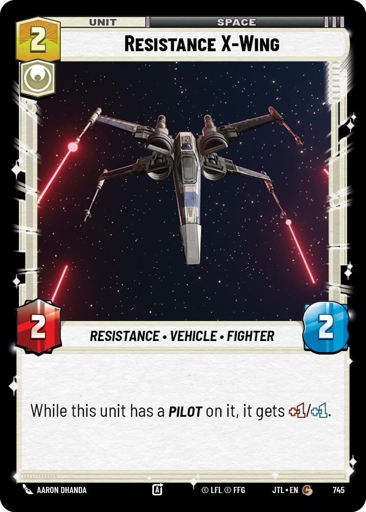 Resistance X-Wing (745) (745) [Jump to Lightspeed]