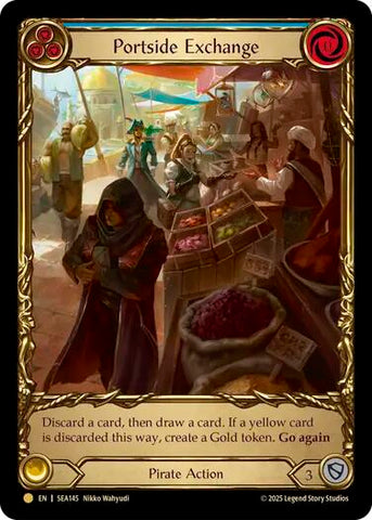 Portside Exchange (Treasure) [SEA145] (High Seas)  Cold Foil