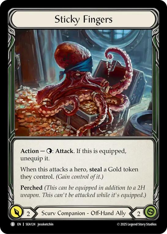 Sticky Fingers // Treasure Island [SEA124//SEA247] (High Seas)