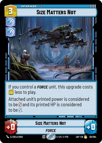 Size Matters Not (56/264) (56/264) [Legends of the Force]