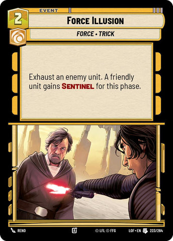 Force Illusion (223/264) (223/264) [Legends of the Force]