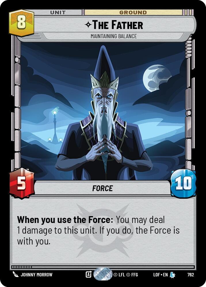 The Father - Maintaining Balance (762) (Foil) (762) [Legends of the Force]