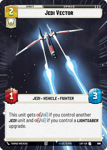 Jedi Vector (984) (Hyperspace Foil) (984) [Legends of the Force]