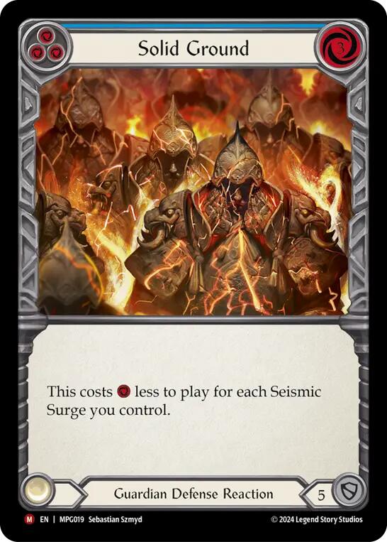 Solid Ground [MPG019] (Mastery Pack Guardian)  Rainbow Foil