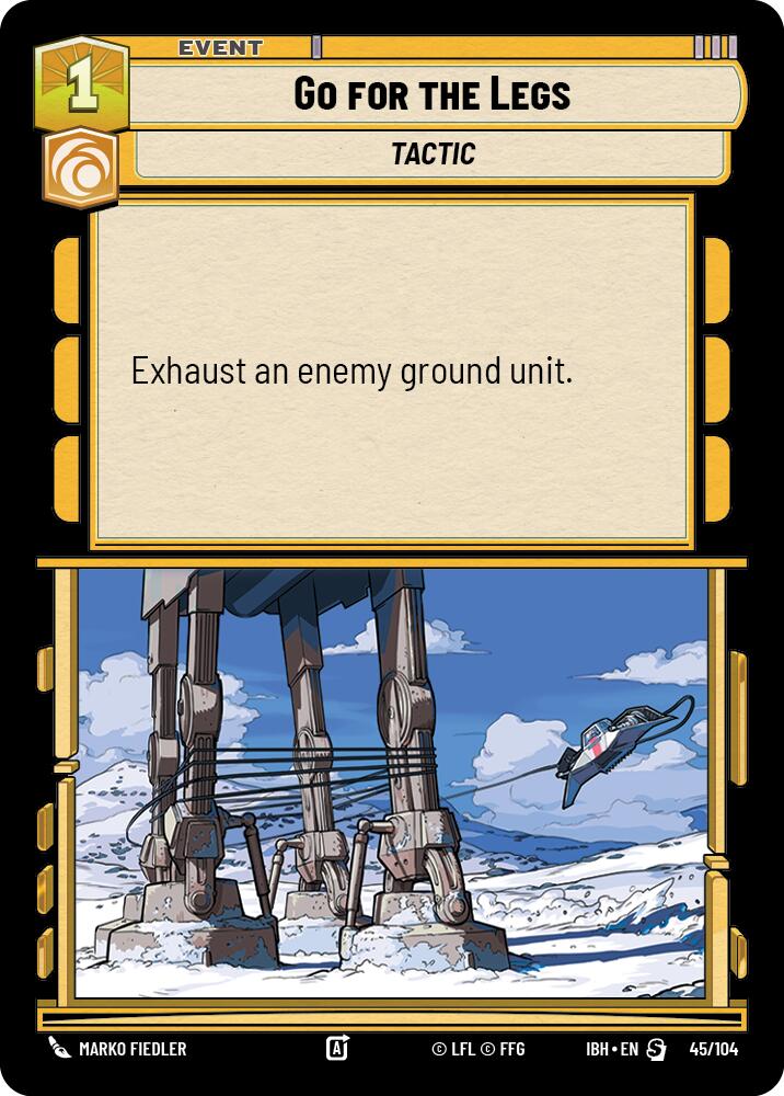Go for the Legs (45/104) (45/104) [Intro Battle: Hoth]