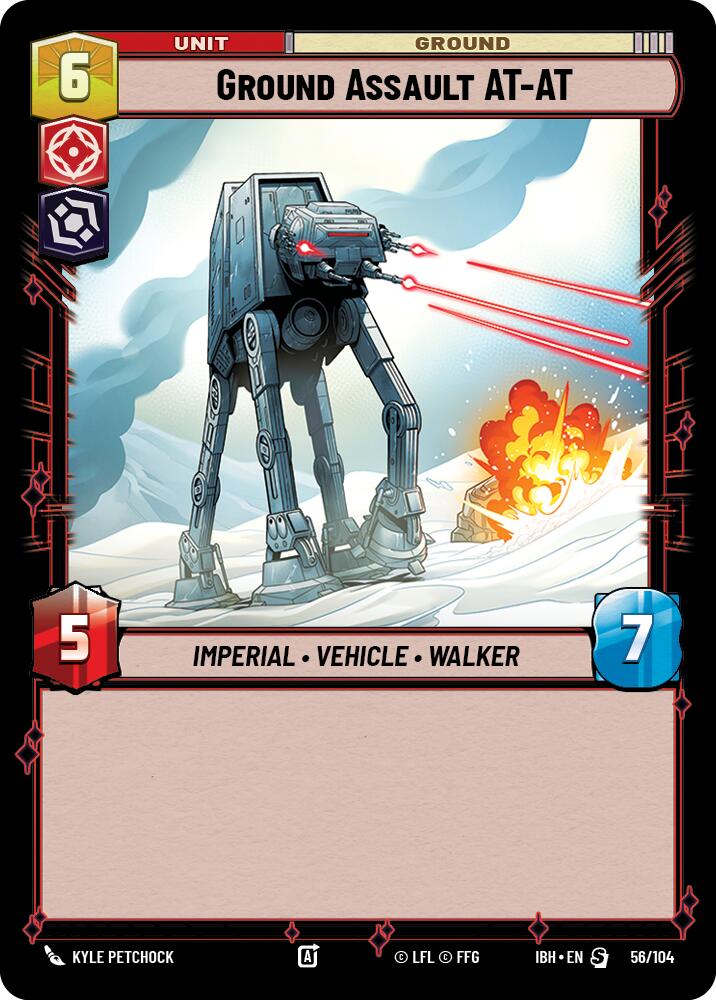 Ground Assault AT-AT (56/104) (56/104) [Intro Battle: Hoth]