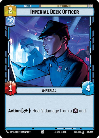 Imperial Deck Officer (62/104) (62/104) [Intro Battle: Hoth]