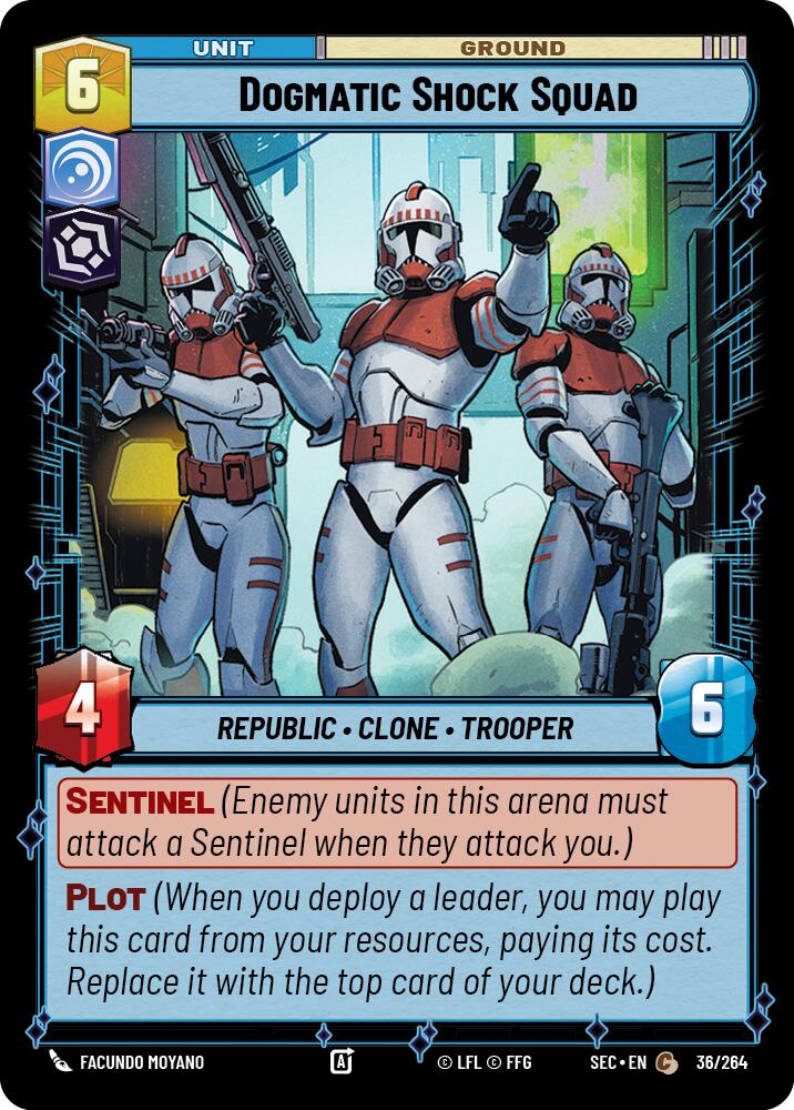 Dogmatic Shock Squad (36/264) (36/264) [Secrets of Power]