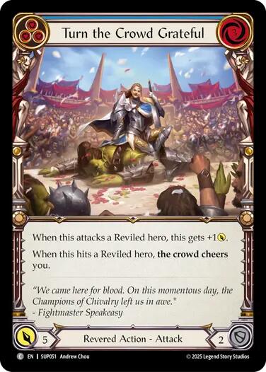 Turn the Crowd Grateful (Blue) [SUP051] (Super Slam)