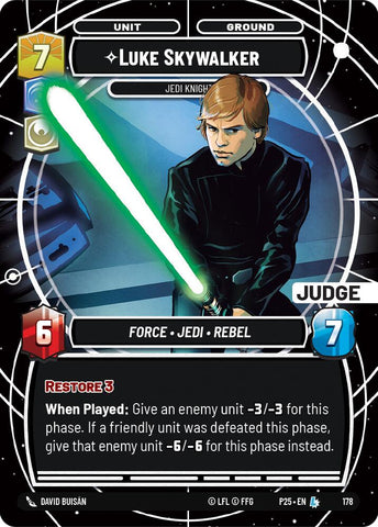 Luke Skywalker - Jedi Knight (174) (174) [Judge Promos]