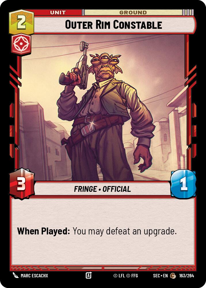 Outer Rim Constable (163/264) (163/264) [Secrets of Power]
