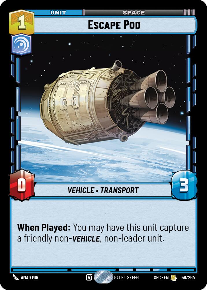 Escape Pod (56/264) (56/264) [Secrets of Power]