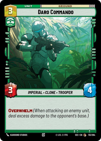 Daro Commando (113/264) (113/264) [Secrets of Power]