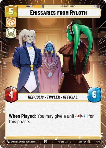 Emissaries from Ryloth (470) (Hyperspace) (470) [Secrets of Power]