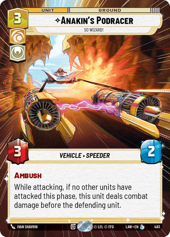 Anakin's Podracer - So Wizard! (483) (Hyperspace) (483) [A Lawless Time]