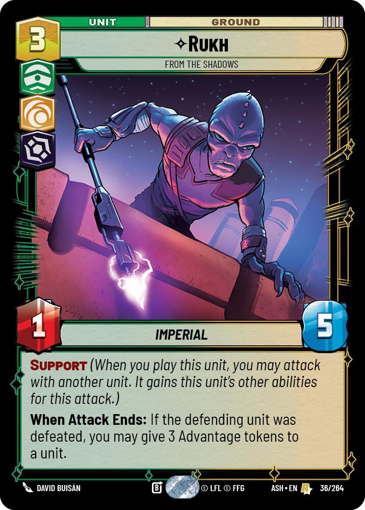 Rukh - From the Shadows (36/264) (36/264) [Ashes of the Empire]