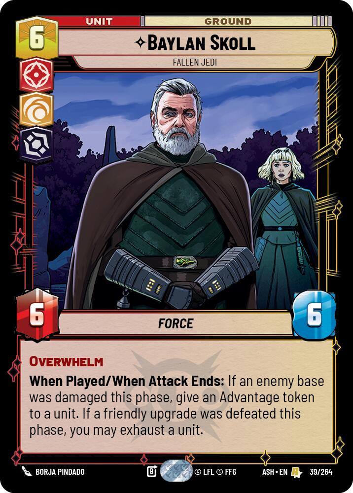 Baylan Skoll - Fallen Jedi (39/264) (39/264) [Ashes of the Empire]