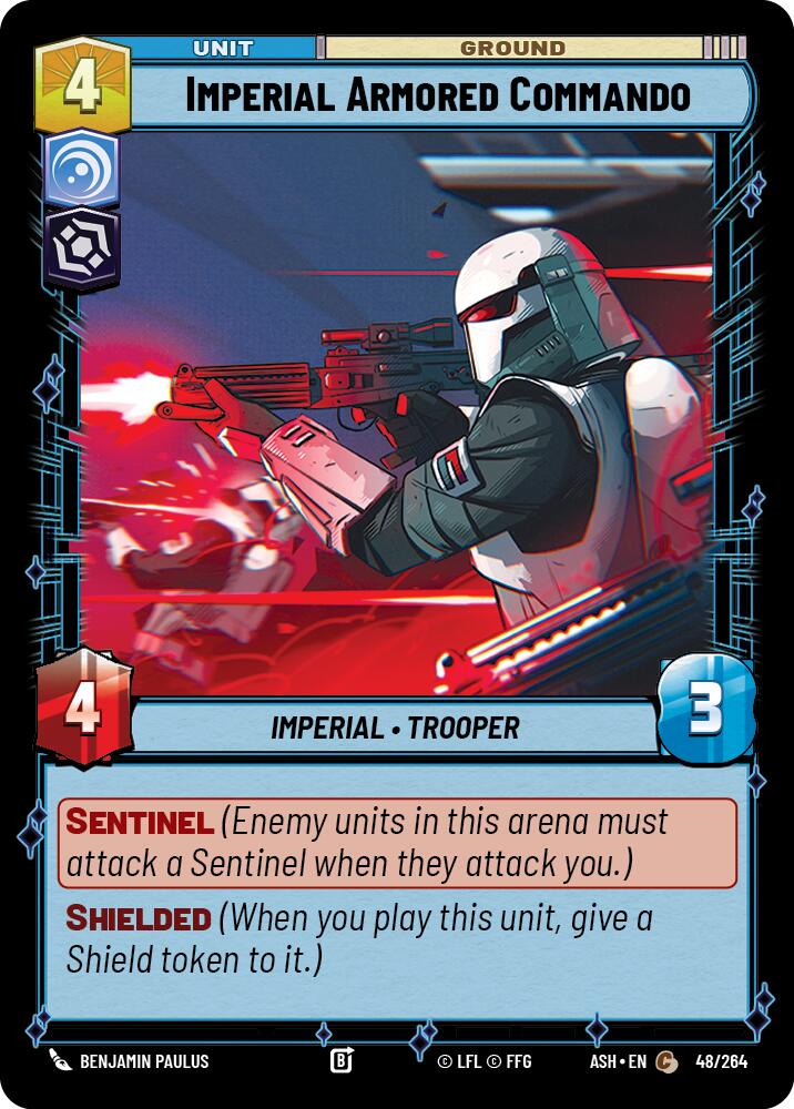 Imperial Armored Commando (48/264) (48/264) [Ashes of the Empire]