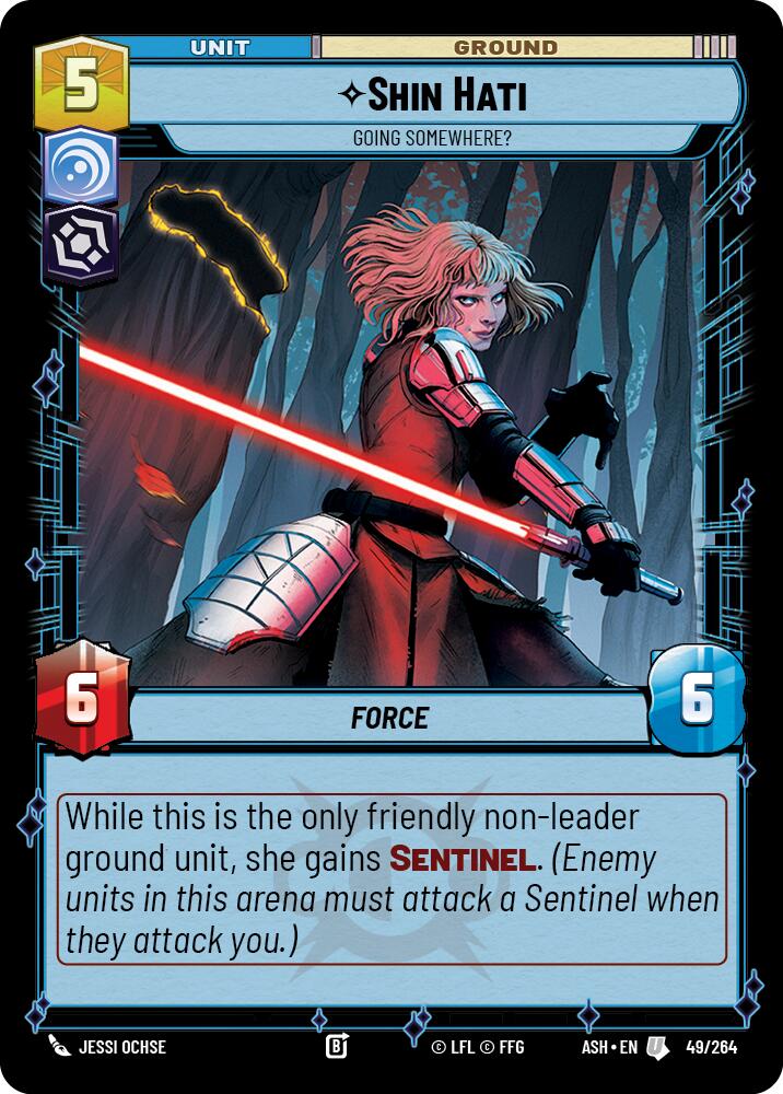 Shin Hati - Going Somewhere? (49/264) (49/264) [Ashes of the Empire]