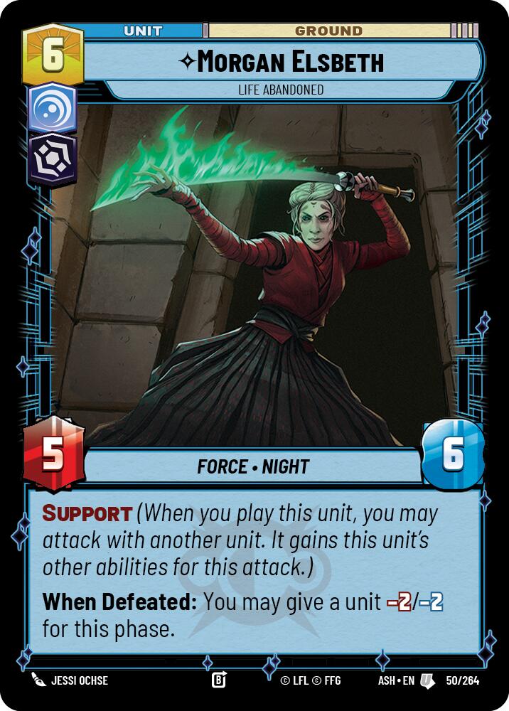 Morgan Elsbeth - Life Abandoned (50/264) (50/264) [Ashes of the Empire]