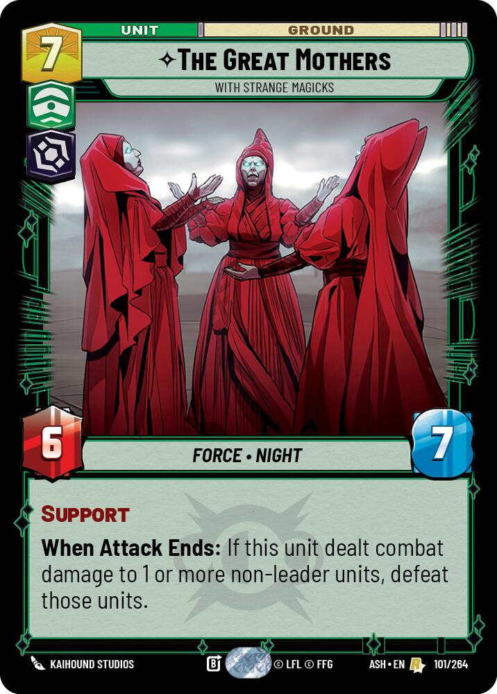 The Great Mothers - With Strange Magicks (101/264) (101/264) [Ashes of the Empire]