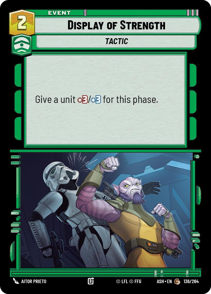 Display of Strength (136/264) (136/264) [Ashes of the Empire]