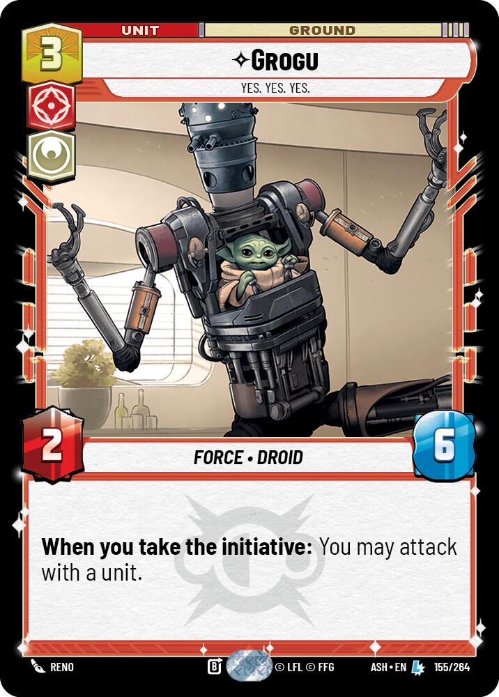 Grogu - Yes. Yes. Yes. (155/264) (155/264) [Ashes of the Empire]