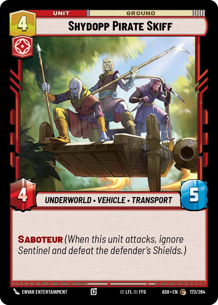 Shydopp Pirate Skiff (173/264) (173/264) [Ashes of the Empire]
