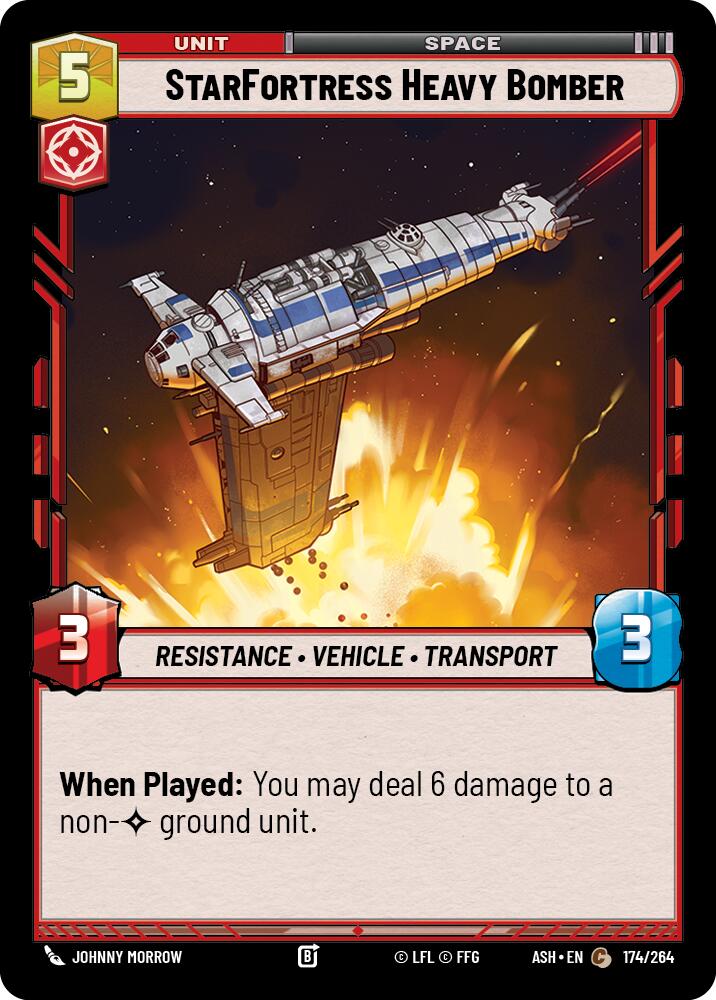 StarFortress Heavy Bomber (174/264) (174/264) [Ashes of the Empire]
