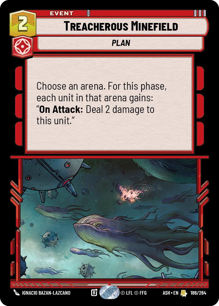 Treacherous Minefield (186/264) (186/264) [Ashes of the Empire]
