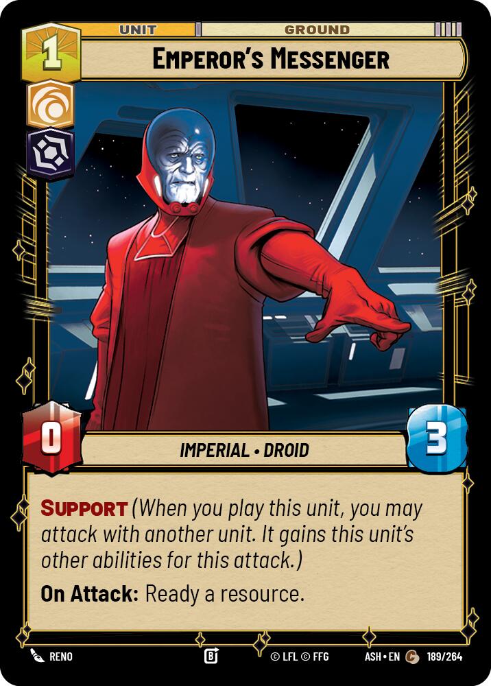 Emperor's Messenger (189/264) (189/264) [Ashes of the Empire]