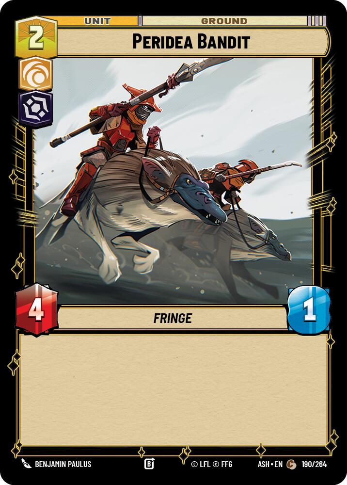 Peridea Bandit (190/264) (190/264) [Ashes of the Empire]