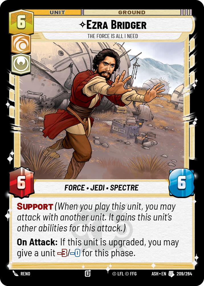 Ezra Bridger - The Force is All I Need (209/264) (209/264) [Ashes of the Empire]