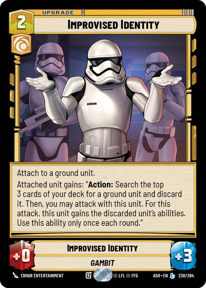 Improvised Identity (230/264) (230/264) [Ashes of the Empire]
