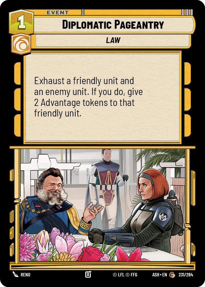Diplomatic Pageantry (231/264) (231/264) [Ashes of the Empire]