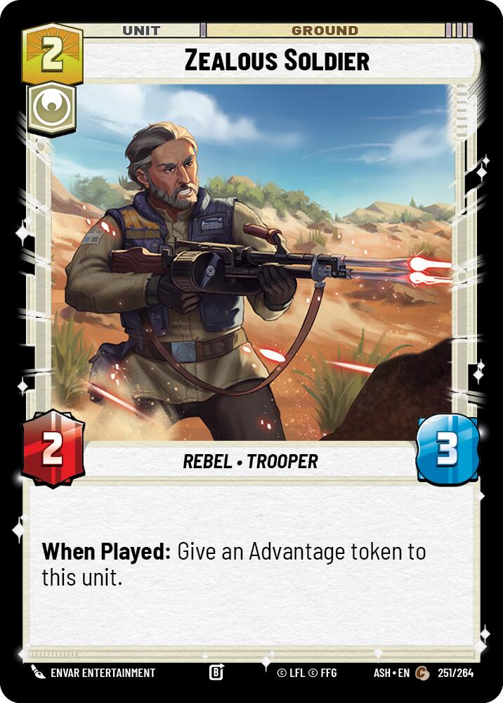 Zealous Soldier (251/264) (251/264) [Ashes of the Empire]