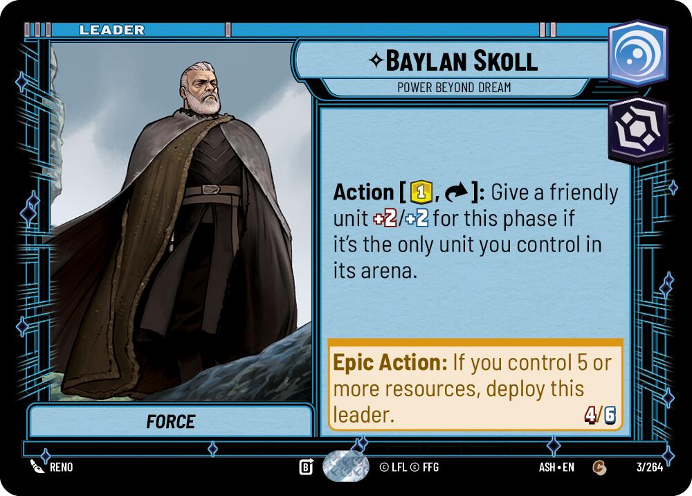 Baylan Skoll - Power Beyond Dream (3/264) (3/264) [Ashes of the Empire]