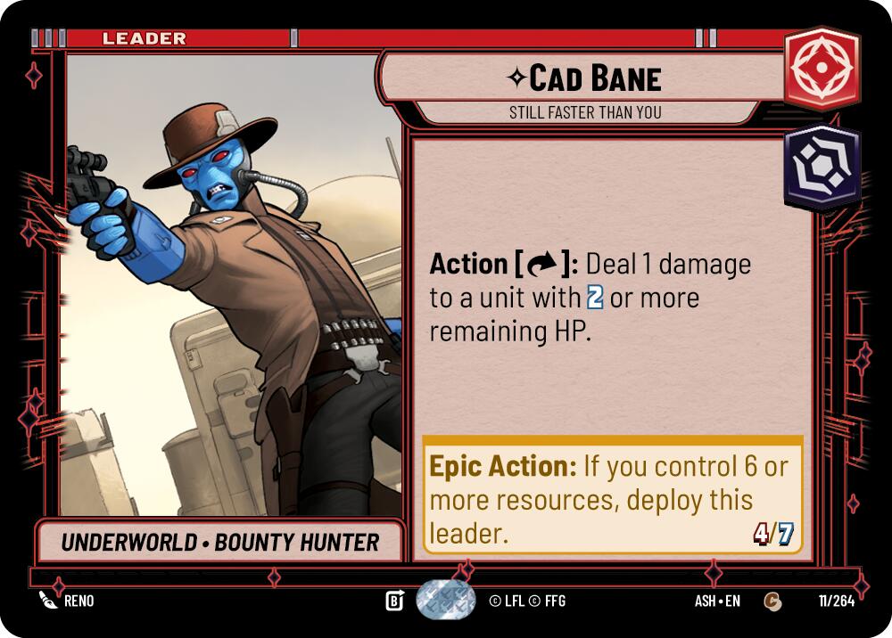 Cad Bane - Still Faster Than You (11/264) (11/264) [Ashes of the Empire]