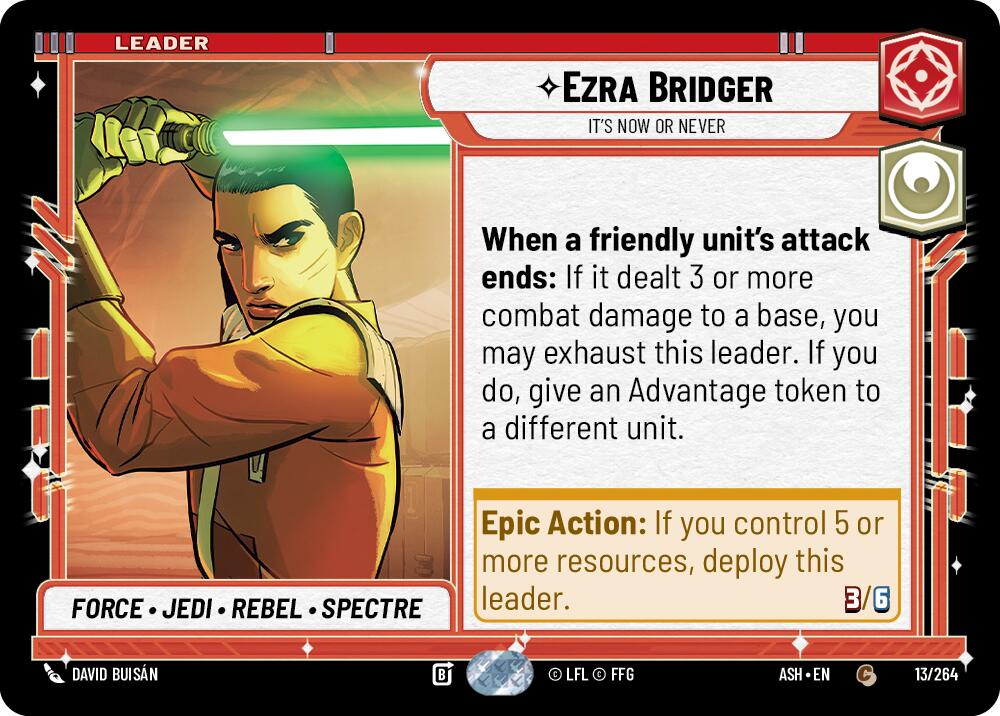 Ezra Bridger - It's Now or Never (13/264) (13/264) [Ashes of the Empire]