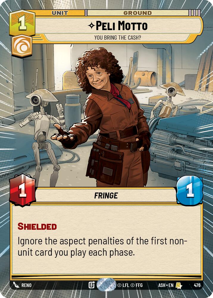Peli Motto - You Bring the Cash? (476) (Hyperspace) (476) [Ashes of the Empire]