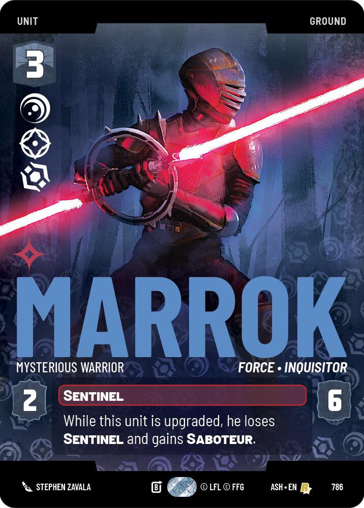 Marrok - Mysterious Warrior (786) (Prestige) (786) [Ashes of the Empire]