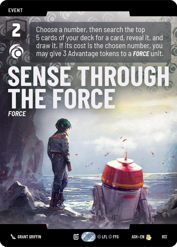 Sense Through the Force (813) (Prestige) (813) [Ashes of the Empire]