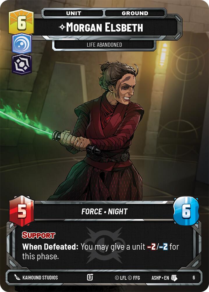 Morgan Elsbeth -Life Abandoned (6) (6) [Ashes of the Empire Weekly Play Promos]