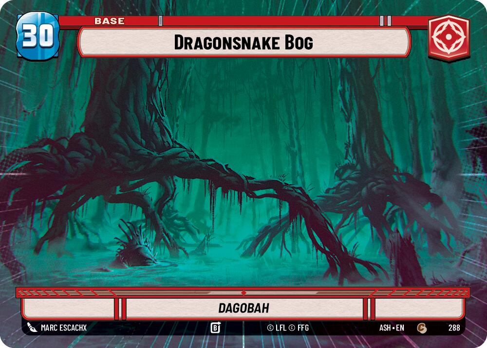 Dragonsnake Bog // Shield (288 // t06) (Hyperspace) (288 // T06) [Ashes of the Empire]